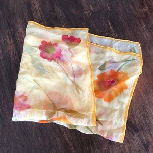 Echo Vintage 100% Silk Scarf